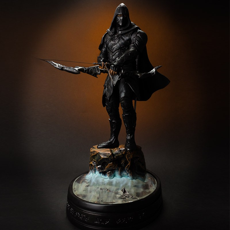 Illustration for article titled Skyrim Nightingale Statue Is Ready To Lurk In Your Desk's Shadows